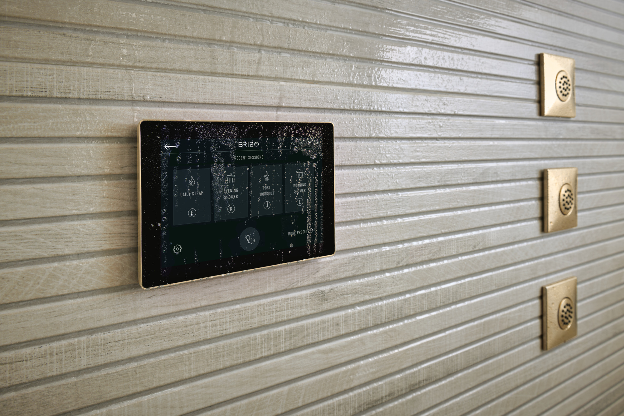 Essential™ Shower Series | Hydrachoice Max® Square Body Spray Trim